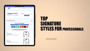 Top Signature Styles for Professionals