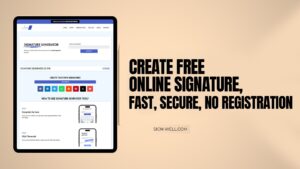 Create Free Online Signature, Fast, Secure, No Registration